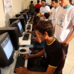 Inauguração do infocentro na terra Firme