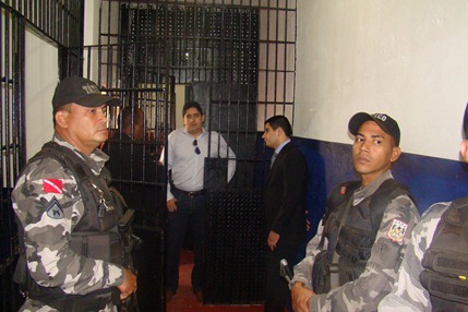 Parauapebas: autoridades envolvidas com seguran&ccedil;a p&uacute;blica reinauguram carceragem do Rio Verde