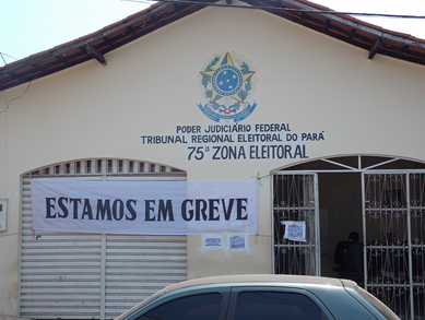 Servidores das Zonas Eleitorais de Parauapebas e Marab&aacute; aderem a greve e servi&ccedil;os est&atilde;o suspensos