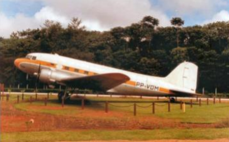 DC-3 exposto em Caraj&aacute;s faz 70 anos
