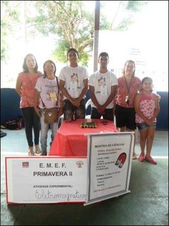 Escola Primavera &eacute; destaque na I Mostra de Experimentos Cient&iacute;ficos