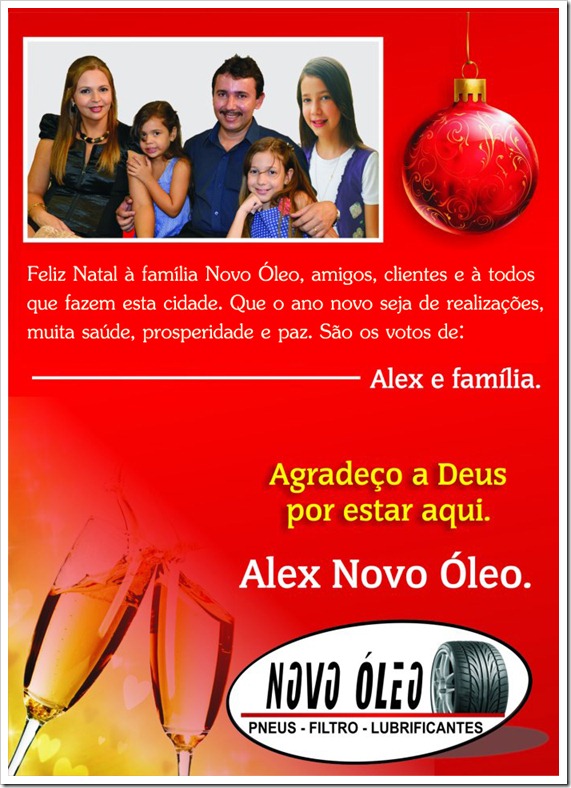 Mensagem de Fim de Ano Novo &Oacute;leo