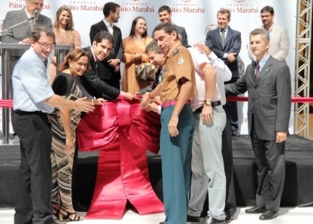 Shopping P&aacute;tio Marab&aacute; inaugura hoje s&oacute; com quatro lojas na pra&ccedil;a de alimenta&ccedil;&atilde;o