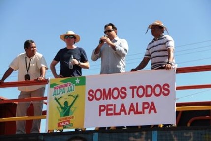 &ldquo;Movimento Alpa J&aacute;&rdquo; ganha apoio de empres&aacute;rios e seis bois para churrasco
