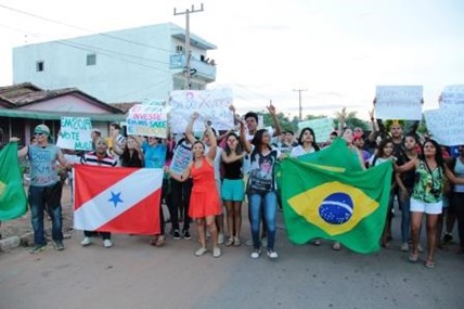 Protesto em Marabá 1