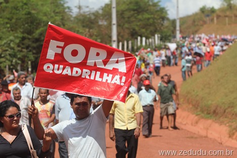 Garimpeiros decidem invadir mina e entram em confronto com a PM