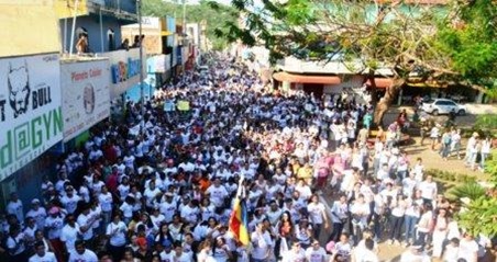 Milhares de pessoas participaram da II Marcha para Jesus em Parauapebas