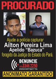 Disque-Den&uacute;ncia Parauapebas: Procura-se