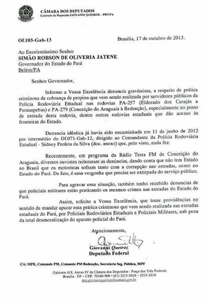 Pol&iacute;cia Rodovi&aacute;ria Estadual denunciada por cobran&ccedil;a de propinas