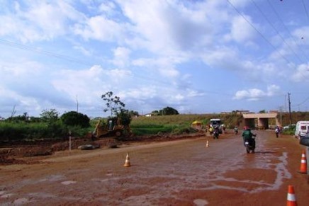 Marab&aacute;: Vale inicia obra de pavimenta&ccedil;&atilde;o do acesso ao bairro Nossa Senhora Aparecida
