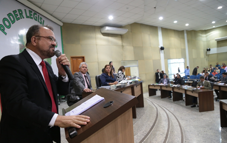 Marab&aacute;: Jo&atilde;o Salame esteve na abertura dos trabalhos do legislativo