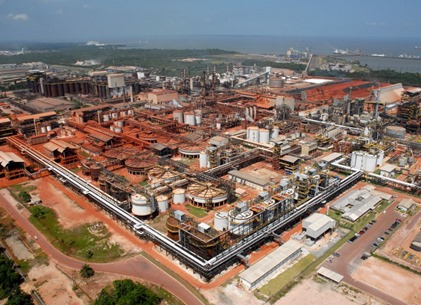 Semma-PA suspende L.O. da Alunorte, maior refinaria de alumina do mundo