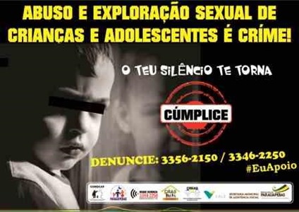 18 de maio, Dia nacional de luta contra o abuso e explora&ccedil;&atilde;o sexual de crian&ccedil;as e adolescentes
