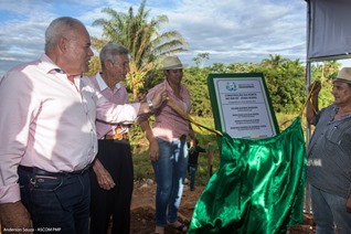 Mais uma ponte &eacute; inaugurada na zona rural