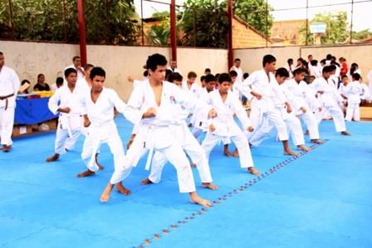 Aula de karate