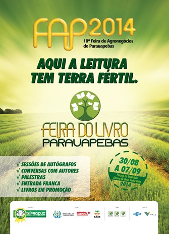1a Feira do Livro de Parauapebas acontece no Parque de Exposi&ccedil;&otilde;es