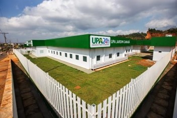 Obras de constru&ccedil;&atilde;o da UPA Jardim Canad&aacute; em fase de conclus&atilde;o