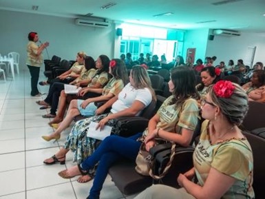 Campanha Outubro Rosa &eacute; refor&ccedil;ada junto a servidores municipais