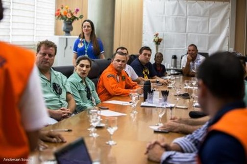 Reuni&otilde;es definem organiza&ccedil;&atilde;o para simulado de desastres em Parauapebas