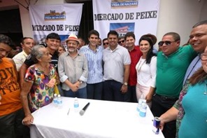 Ministro Helder Barbalho assina conv&ecirc;nio para moderniza&ccedil;&atilde;o do Mercado de Peixe de Vigia