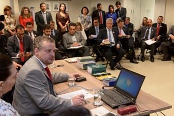 Andr&eacute; Cunha (Susipe) participa de reuni&atilde;o no Departamento Penitenci&aacute;rio Nacional