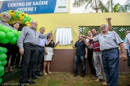Vereadores prestigiam inaugura&ccedil;&atilde;o do Centro de Sa&uacute;de Cedere I
