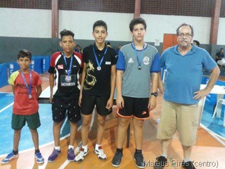 Campe&atilde;o Sub-15 na 2&ordf; Etapa do Paraense de T&ecirc;nis de Mesa &eacute; de Parauapebas