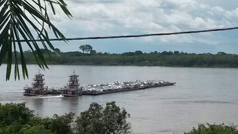 Tentando provar que a navega&ccedil;&atilde;o no Tocantins &eacute; vi&aacute;vel, empresa marabaense faz tem terceiro embarque de mangan&ecirc;s para Barcarena