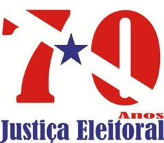 logo 70 anos da justiça eleitoral