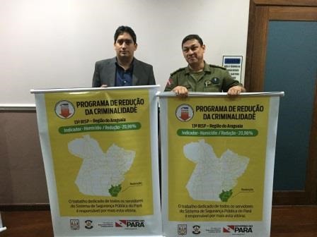 Superintendente e Comandante da PM no sul do Par&aacute; s&atilde;o homenageados durante solenidade do Programa de Redu&ccedil;&atilde;o a Criminalidade em Bel&eacute;m