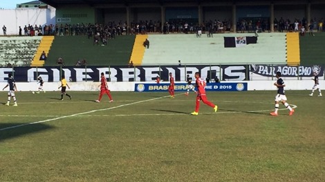Com um gol do zagueiro Henrique, Remo vence Rio Branco na Arena Verde e sobe na tabela da S&eacute;rie D