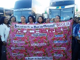 Mulheres do Par&aacute; participam da Marcha das Margaridas