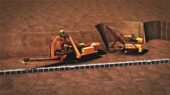 Vale come&ccedil;a montagem do sistema de transporte de min&eacute;rio do S11D