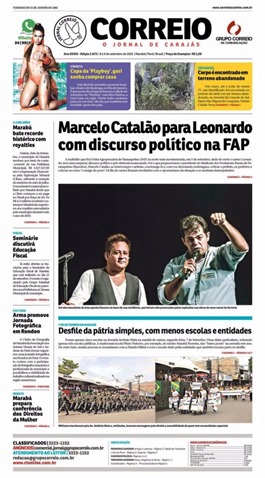 Catal&atilde;o interrompe show de Leonardo para fazer pol&iacute;tica. Atitude viraliza nas redes sociais da regi&atilde;o