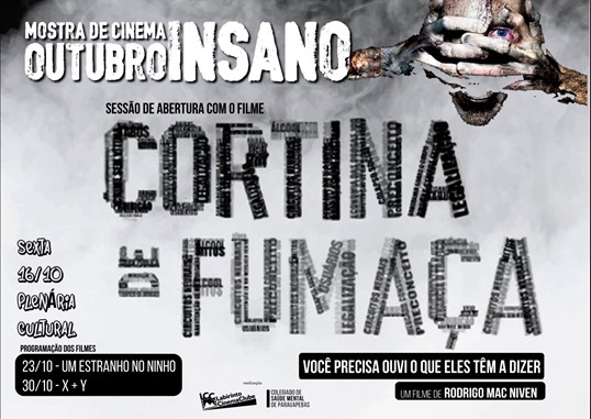 Sa&uacute;de Mental &eacute; tema de Mostra de Cinema Outubro Insano