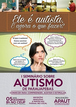 Associa&ccedil;&atilde;o realiza semin&aacute;rio sobre autismo em Parauapebas