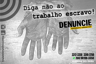 Marab&aacute;: Trabalho Escravo &eacute; o crime mais denunciado pela popula&ccedil;&atilde;o