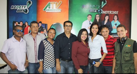 Nova sede da Rede TV Parauapebas &eacute; apresentada &agrave; imprensa local.