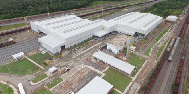 Vale inaugura complexo de oficinas de locomotivas e vagões em Ponta de Madeira