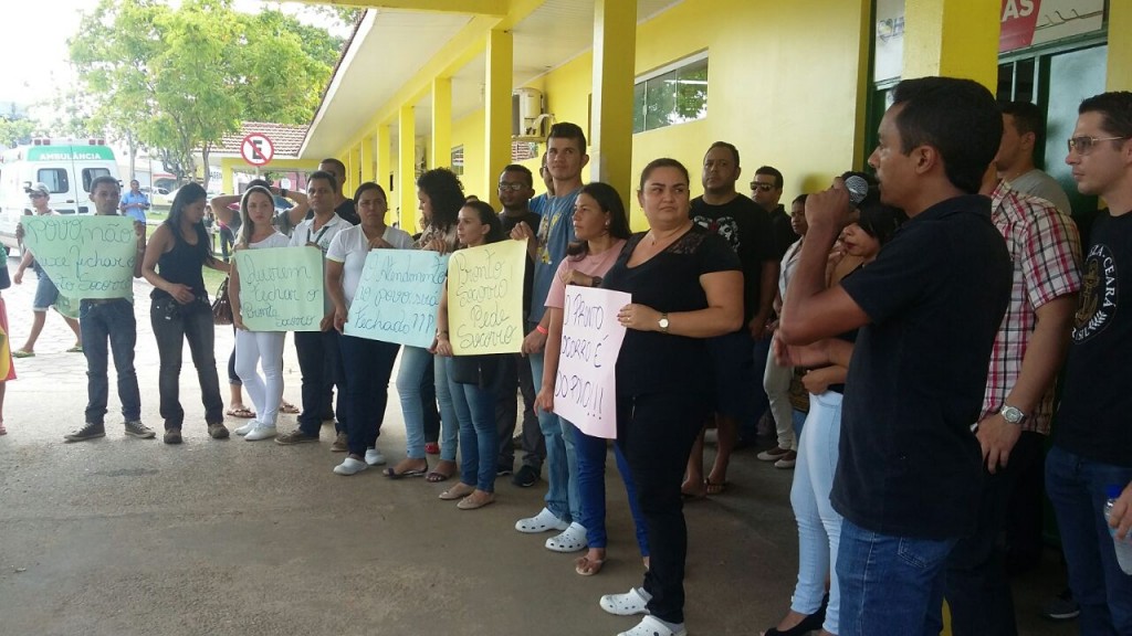 Servidores públicos do Pronto Socorro se manifestam contra desativação da unidade