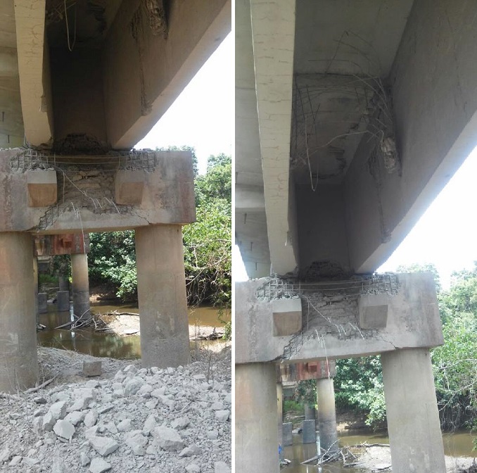 Militares identificam dinamite na ponte avariada que paralisou o transporte de minério de ferro na EFC