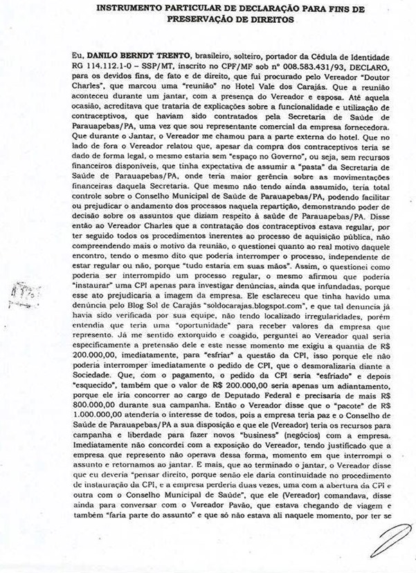 Den&uacute;ncia pagina 1