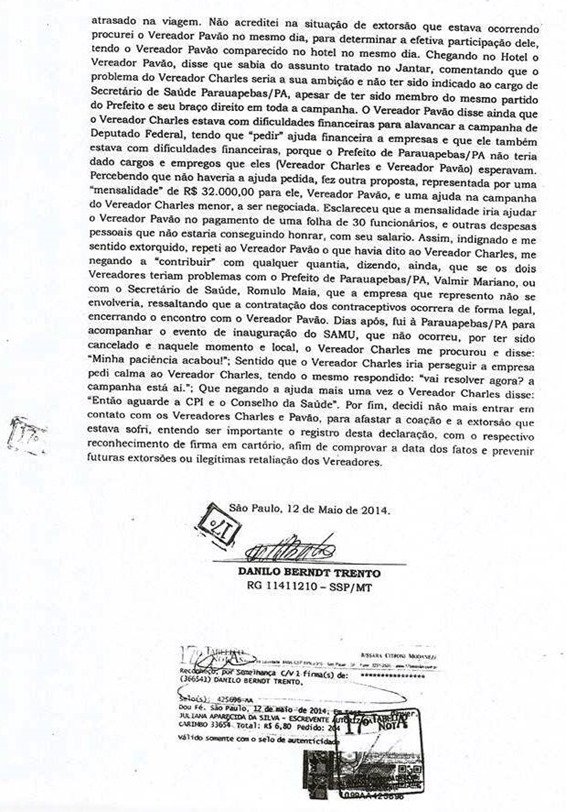 Den&uacute;ncia pagina 2