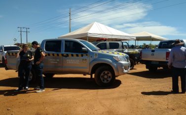 Equipe da Força de Segurança do Estado do Pará está na Fazendinha, em Curionópolis, para periciar a área. (Atualizada)