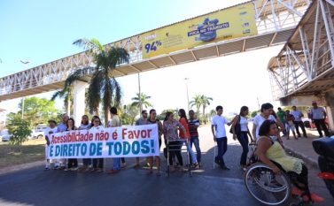 Marabá, Deficientes físicos protestam por mais acessibilidade na cidade