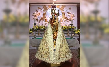 Manto de Nossa Senhora é apresentado aos católicos de Parauapebas