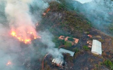 Fogo destrói galpão da Vale próximo ao Projeto Sossego. Mineradora culpa a Fetraf pelo incêndio.