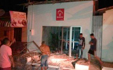 Bando explode Bradesco de São João do Araguaia