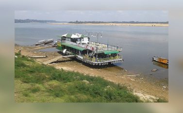 Moradores da Velha Marabá lamentam o estado do Rio Tocantins
