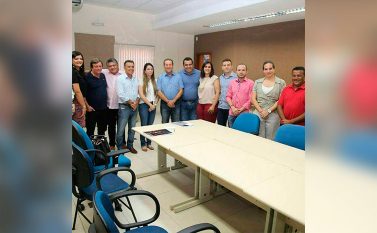 Presidente da Alepa visita obras do anexo do Fórum da Comarca de Parauapebas.